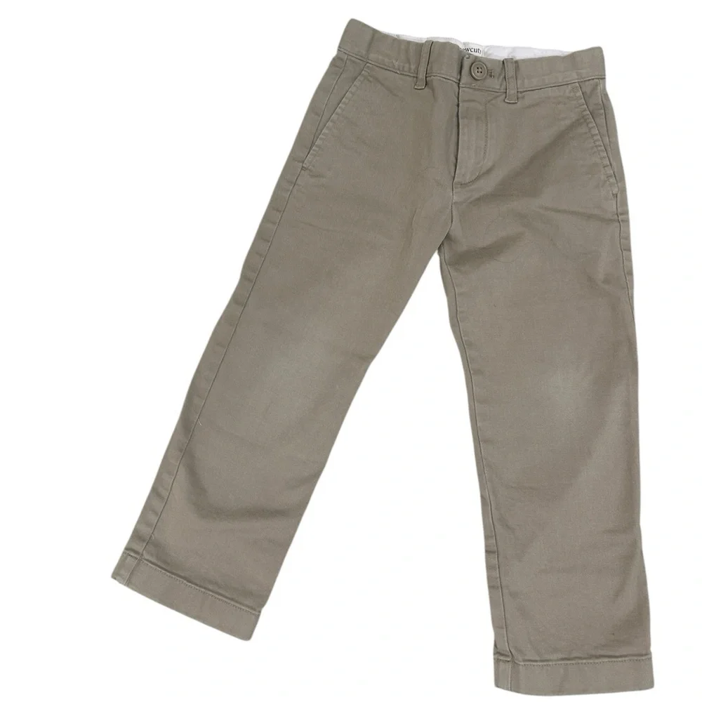 Crewcuts pair of Casual Tan cords & khaki cotton Pants size 5(boys)